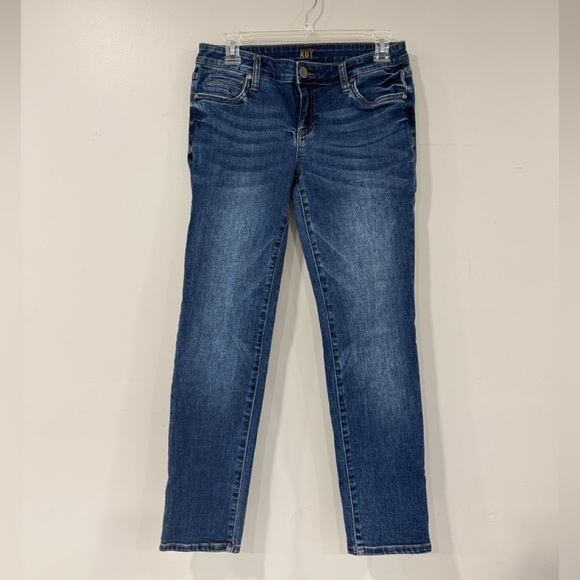 Kut from the Kloth Denim - Kut from the Kloth Dark Blue Skinny Jeans Size 4 Petite